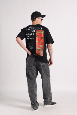 Museum of Art Oversize T-shirt - Black"