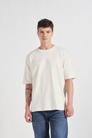 Vintage Spain Oversize T-shirt - Off White"
