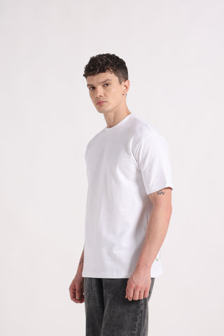 Fresh Lemon Oversize T-shirt - white"